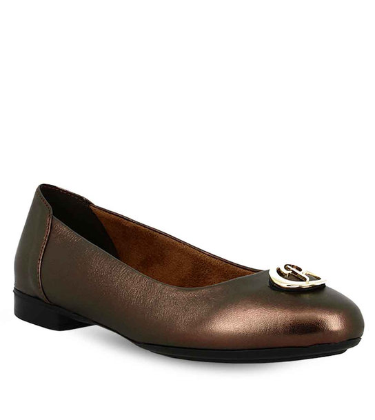 Γυναικείες Δερμάτινες Μπαλαρίνες Parex 10426006