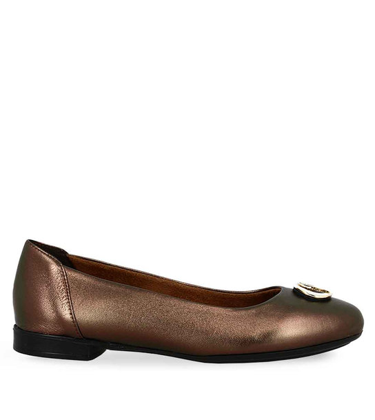 Γυναικείες Δερμάτινες Μπαλαρίνες Parex 10426006