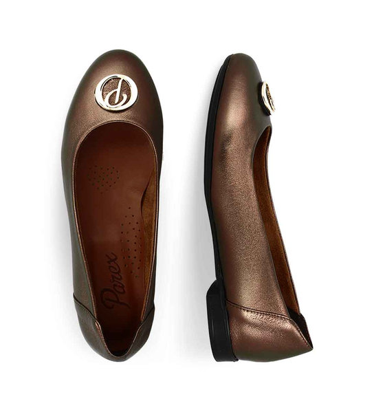 Γυναικείες Δερμάτινες Μπαλαρίνες Parex 10426006