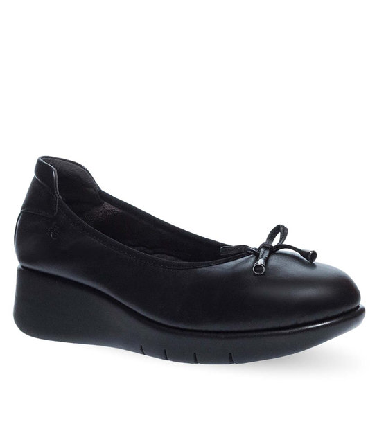 Women's Leather Ballet Flats Flex & Go 10426002