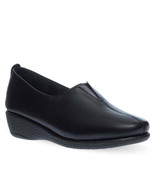 Γυναικεία Δερμάτινα Slip on Παπούτσια Flex & Go 10426004