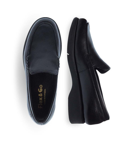 Γυναικεία Δερμάτινα Μοκασίνια Flex & Go 10526000