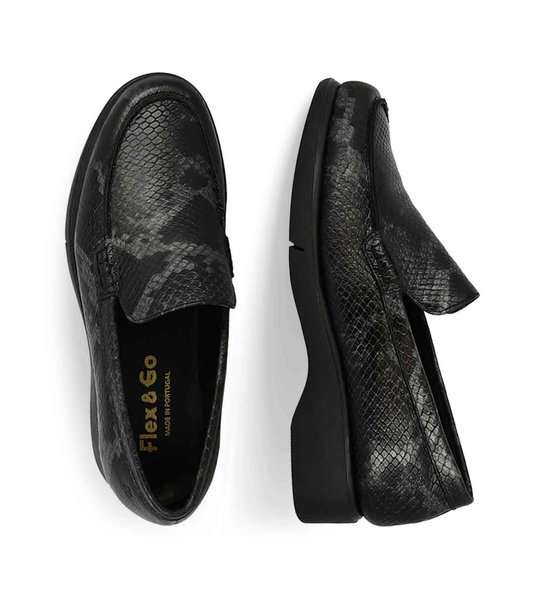 Γυναικεία Δερμάτινα Μοκασίνια Flex & Go 10526002