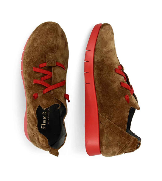 Womens Leather Sneakers Flex & Go 10726016