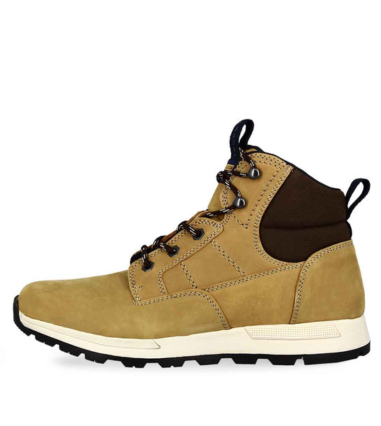 Ανδρικά Δερμάτινα Μποτάκια Jack&Jones 12215534 Honey