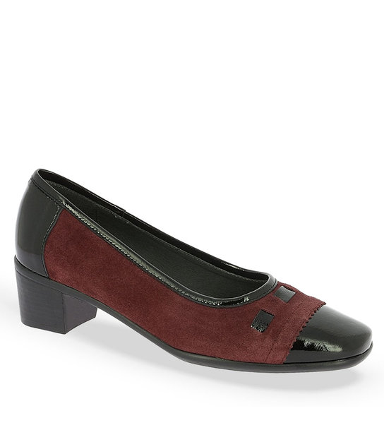 Women's Suede Leather Pumps Parex