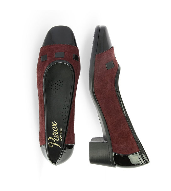 Womens Suede Leather Pumps Parex