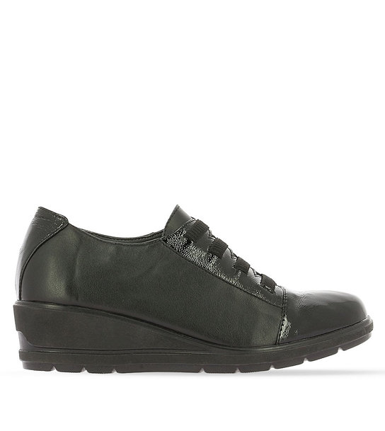 Womens Patent Platform Sneakers PAREX