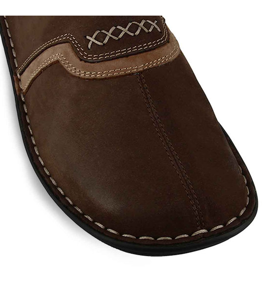 Ανδρικές Δερμάτινες Παντόφλες Σπιτιού Parex 10126299