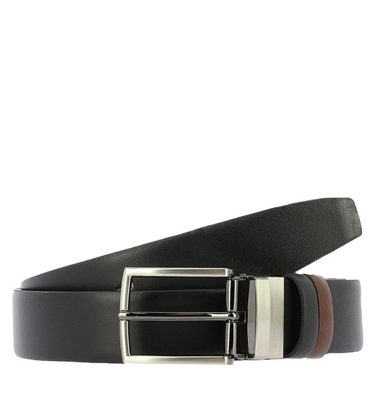 Δερμάτινη Μαύρη Ζώνη