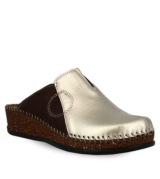 Γυναικείες Δερμάτινες Παντόφλες Σπιτιού Parex 10126294