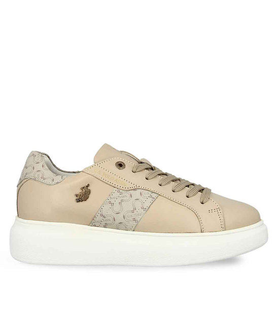 Womens Leather Sneakers U.S. Polo Assn. Cardi009_Lbe003