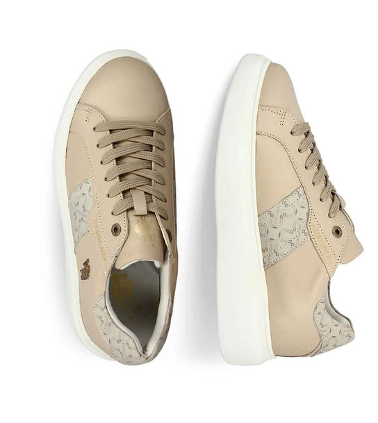 Womens Leather Sneakers U.S. Polo Assn. Cardi009_Lbe003