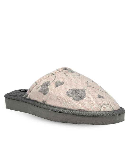 Γυναικείες Παντόφλες Σπιτιού Sabina με Καρδιές 10126416