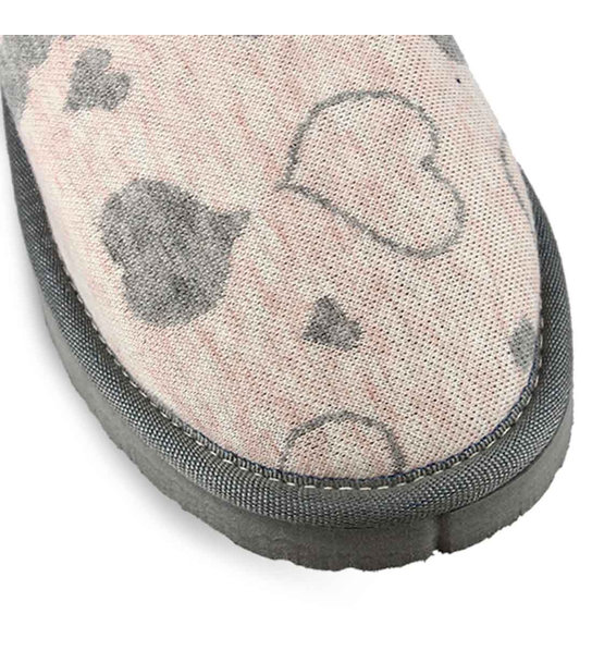 Γυναικείες Παντόφλες Σπιτιού Sabina με Καρδιές 10126416