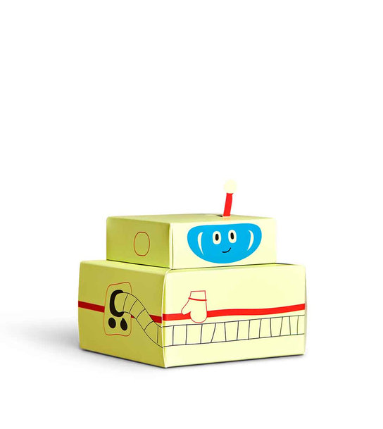 Παιδικές Κάλτσες Happy Socks Xkast08-2200 Gift Box