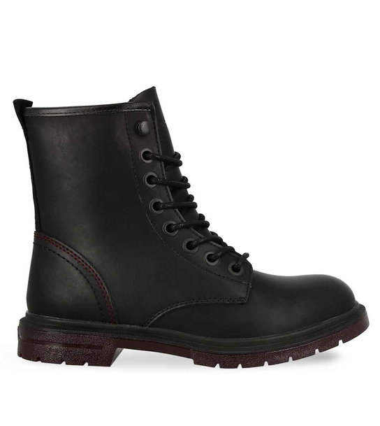 Womens Leather Ankle Boots Wrangler Wl22560A-062