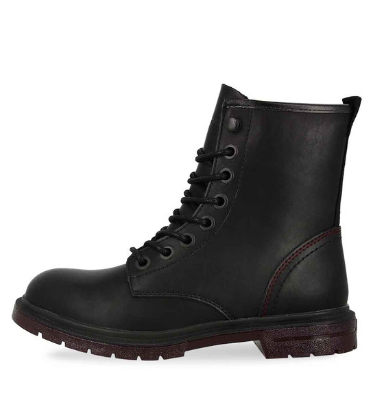 Womens Leather Ankle Boots Wrangler Wl22560A-062