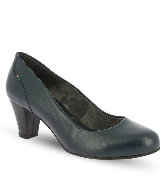 Women's Leather Heeled Pumps Ragazza 053