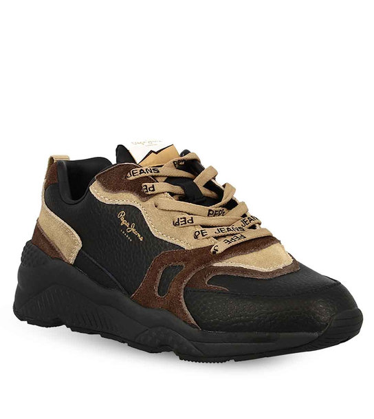 Γυναικεία Δερμάτινα Sneaker Pepe Jeans Pls31230 999 Black