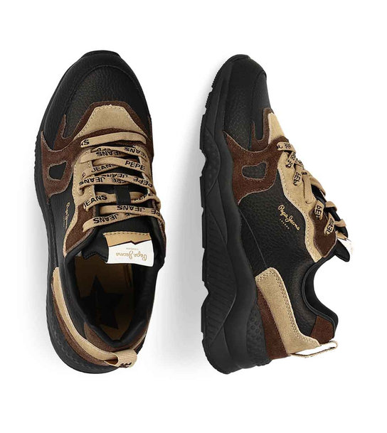 Γυναικεία Δερμάτινα Sneaker Pepe Jeans Pls31230 999 Black