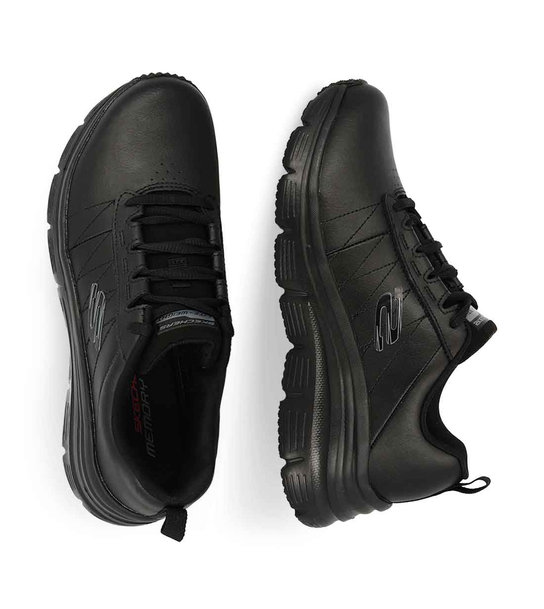 Γυναικεία Δερμάτινα Αθλητικά Παπούτσια Skechers 149473_Bbk