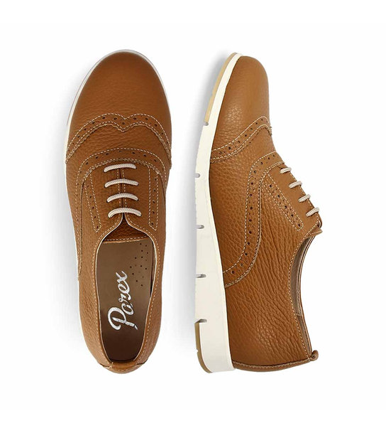 Womens Leather Oxford Shoes Parex 11121000