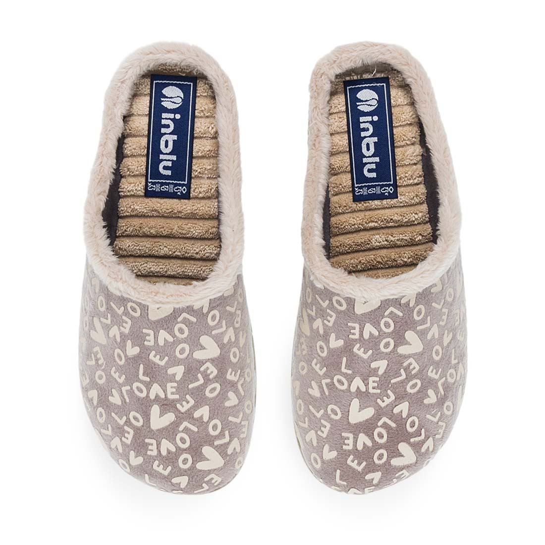 Γυναικεία παπούτσια Parex - ΣΗΜΑΝΤΙΚΟ: Σε περίπτωση διαφοράς τιμής από το κατάστημα ισχύει παντα και μόνο η τιμή του καταστήματος Γυναικείες Παντόφλες Σπιτιού Inblu Ετ000032-1