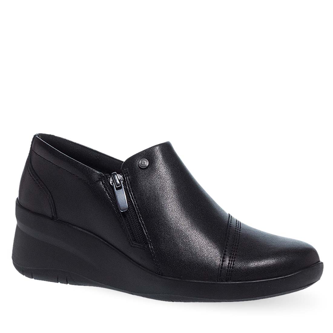 CLARKS -  Γυναικεία Δερμάτινα Μποτάκια Clarks 26180145