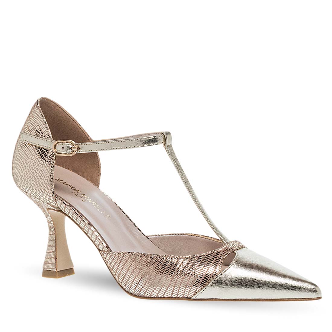 Γυναικείες Δερμάτινες Γόβες Maison Minrelle 10633085