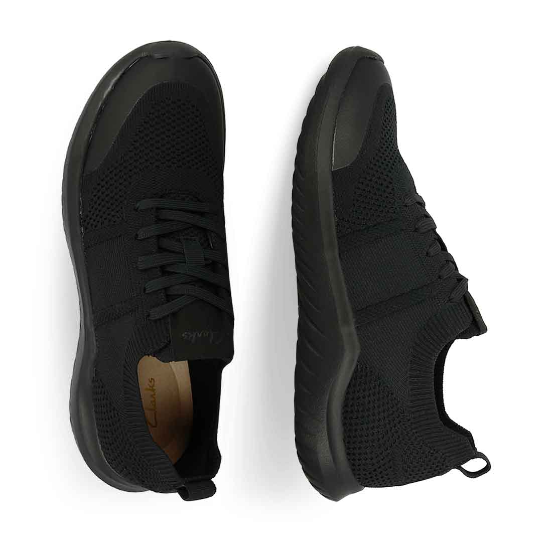 Women's Sneakers Clarks 26167305 ΜΑΥΡΟ Parex