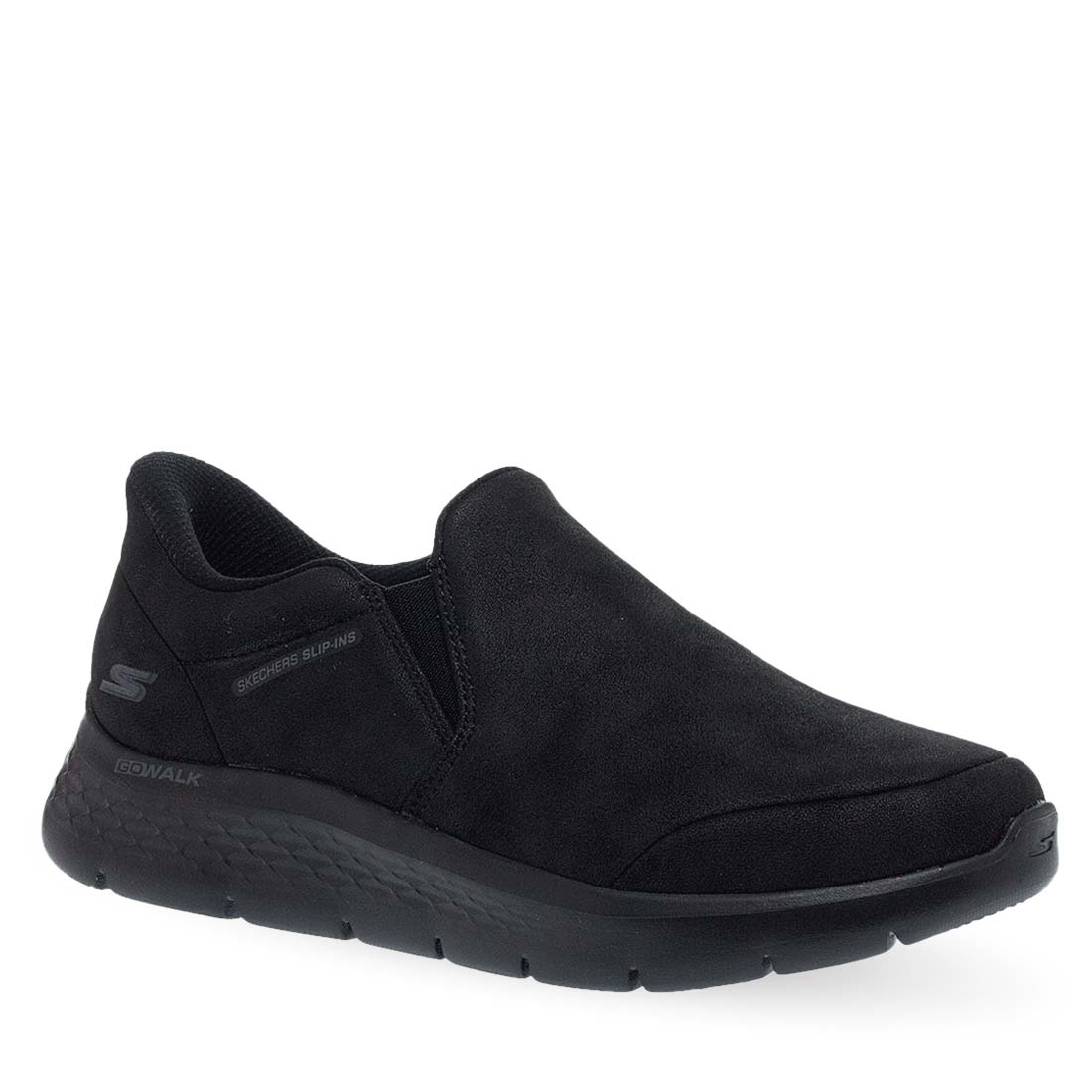 Ανδρικά Δερμάτινα Slip On Παπούτσια Skechers 216334_Bbk