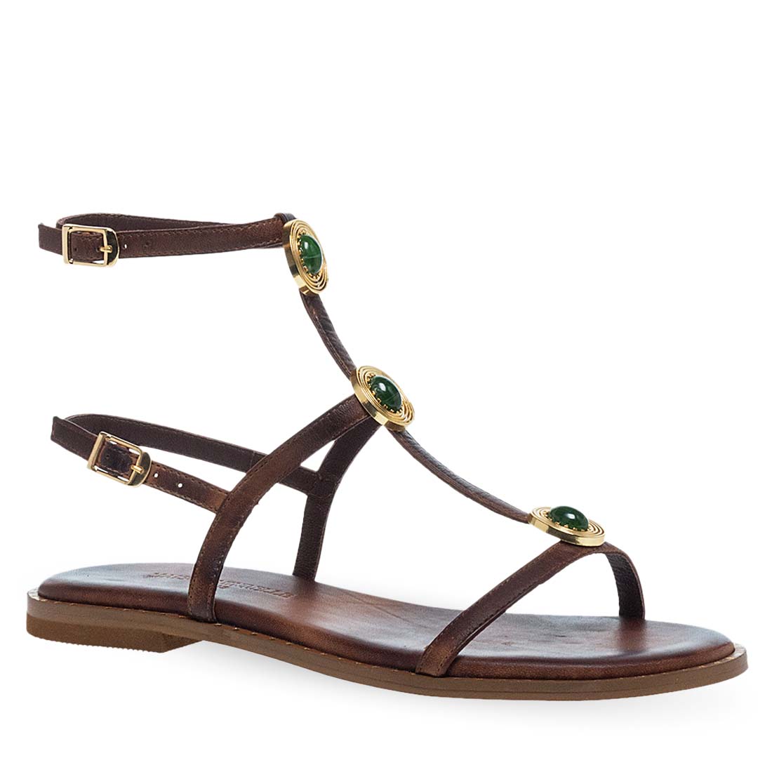 Γυναικεία Δερμάτινα Σανδάλια Maison Minrelle 11531261