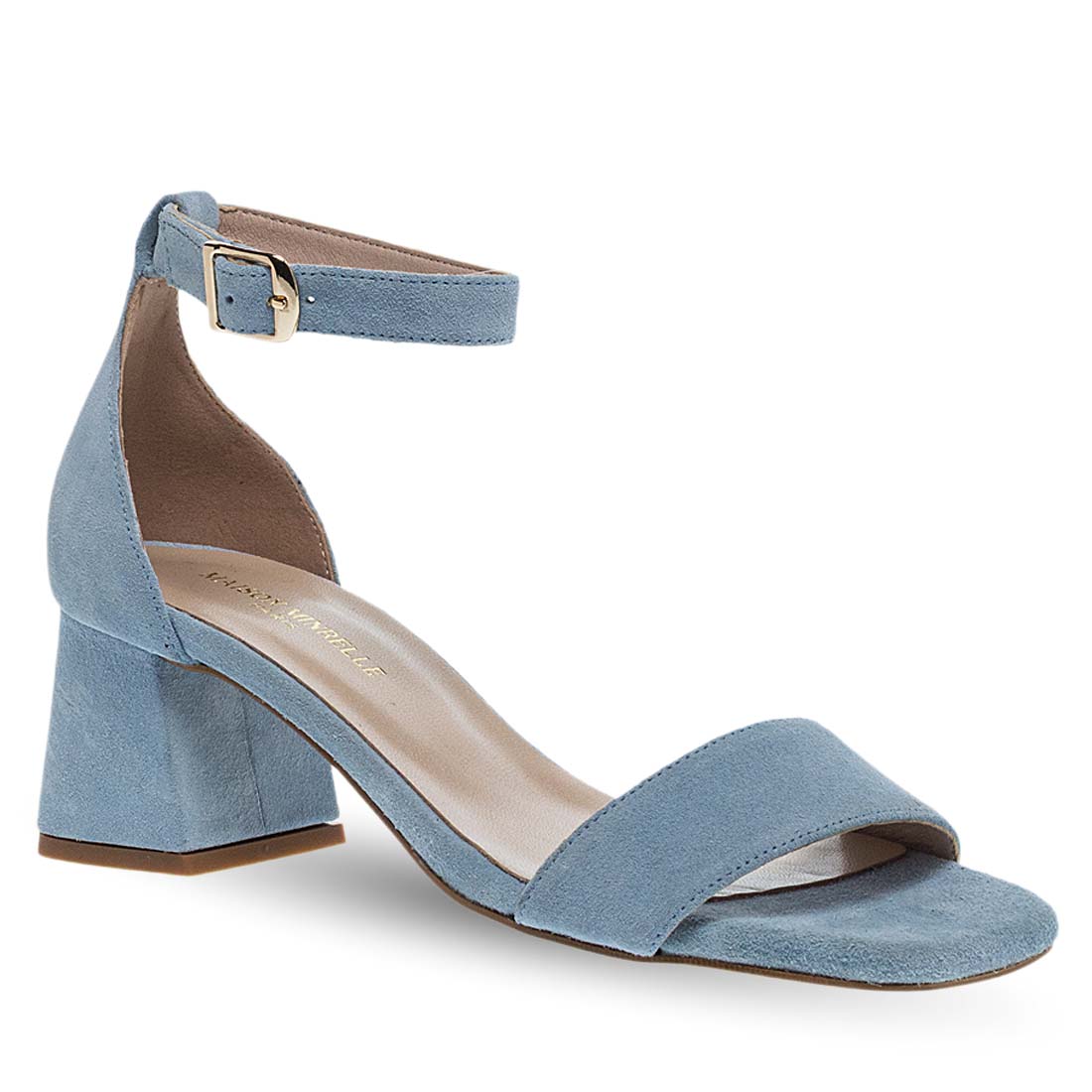 Γυναικεία Δερμάτινα Πέδιλα Με Τακούνι Maison Minrelle 11633155