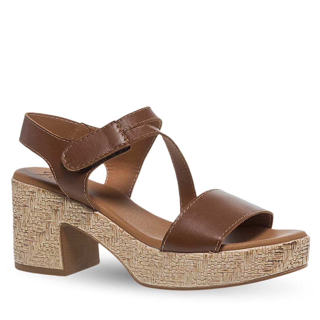 Γυναικεία Δερμάτινα Πέδιλα Με Τακούνι Parex 11633227