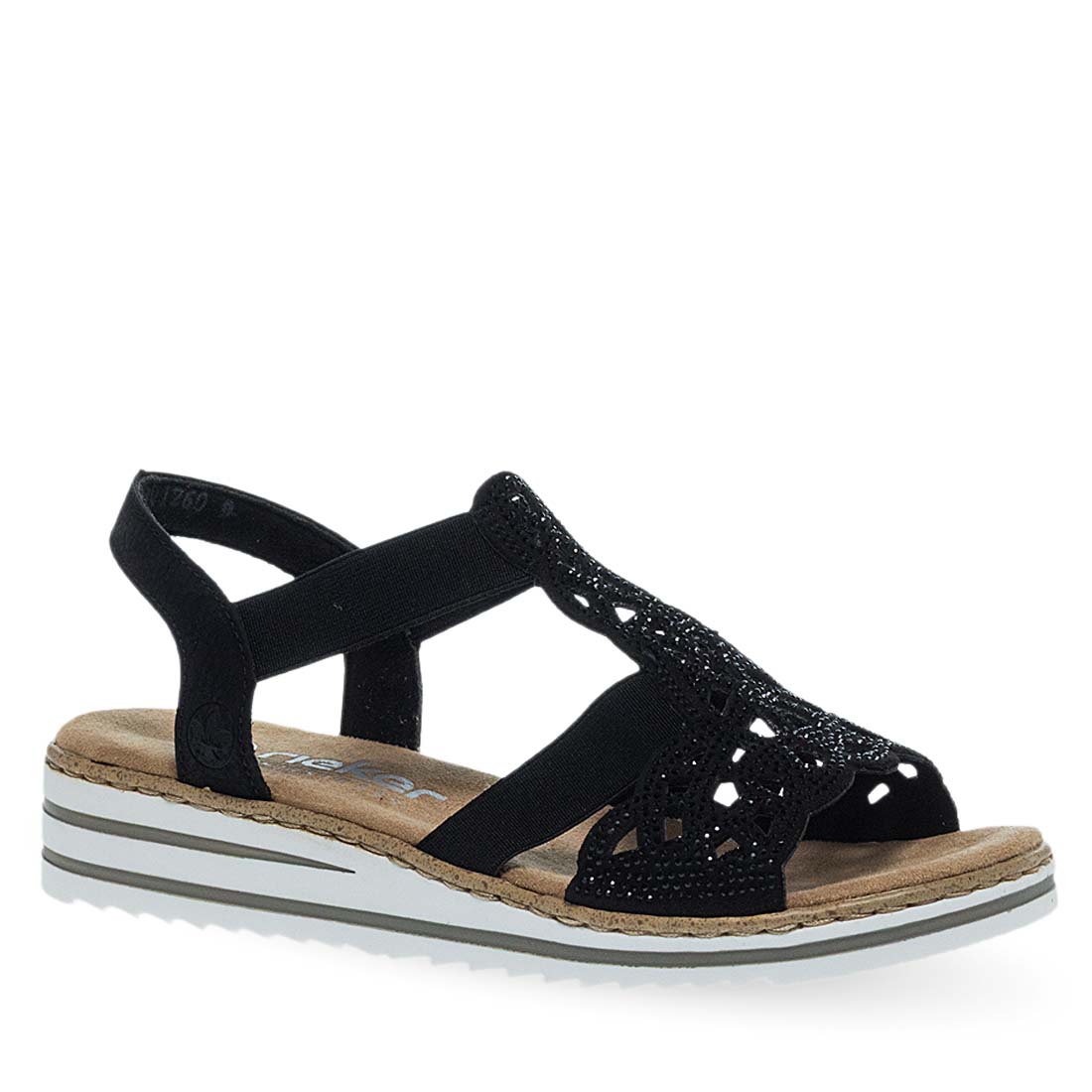 Γυναικεία Δερμάτινα Comfort Πέδιλα Rieker V0646-00