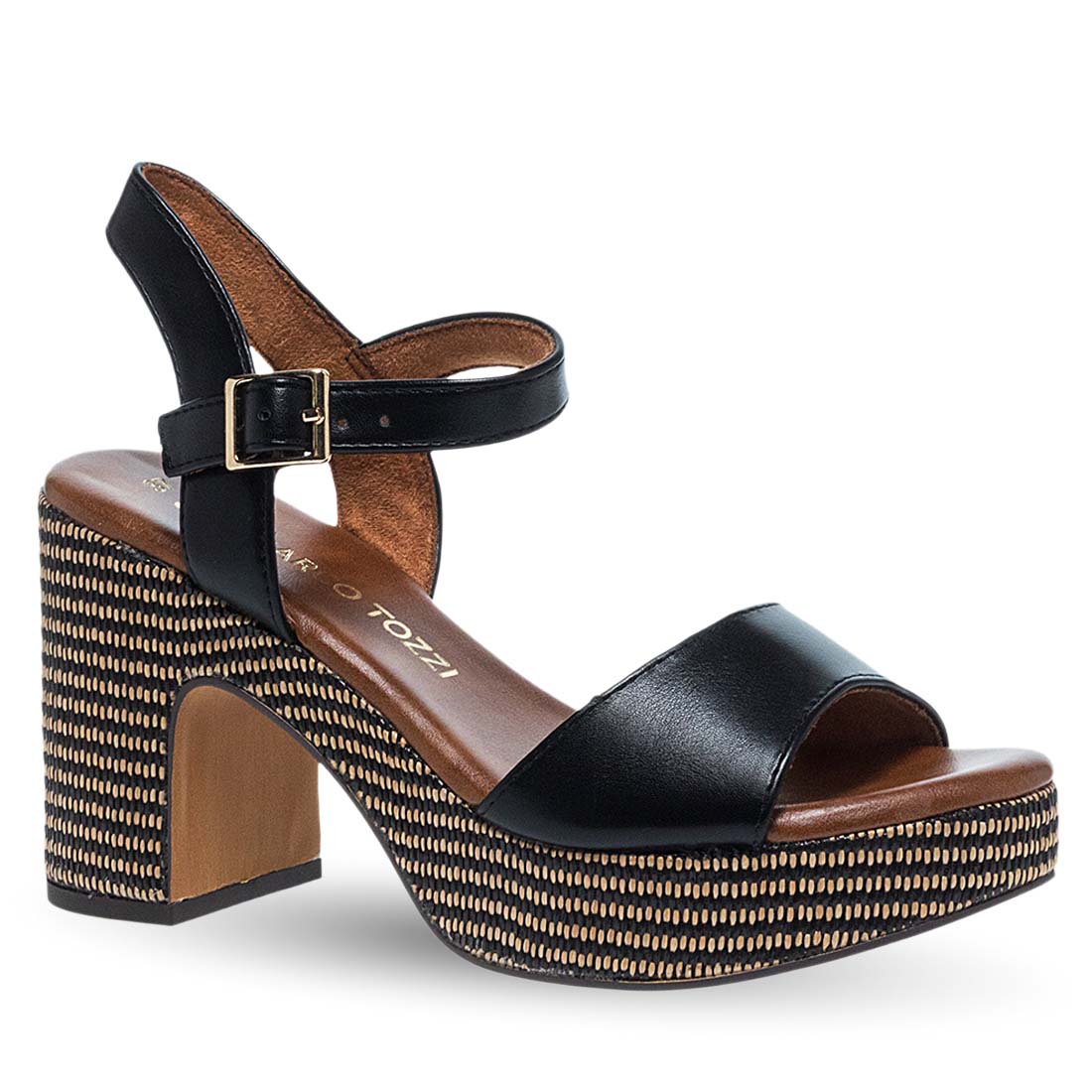 Γυναικεία Πέδιλα Με Τακούνι Marco Tozzi 2-28008-42 098