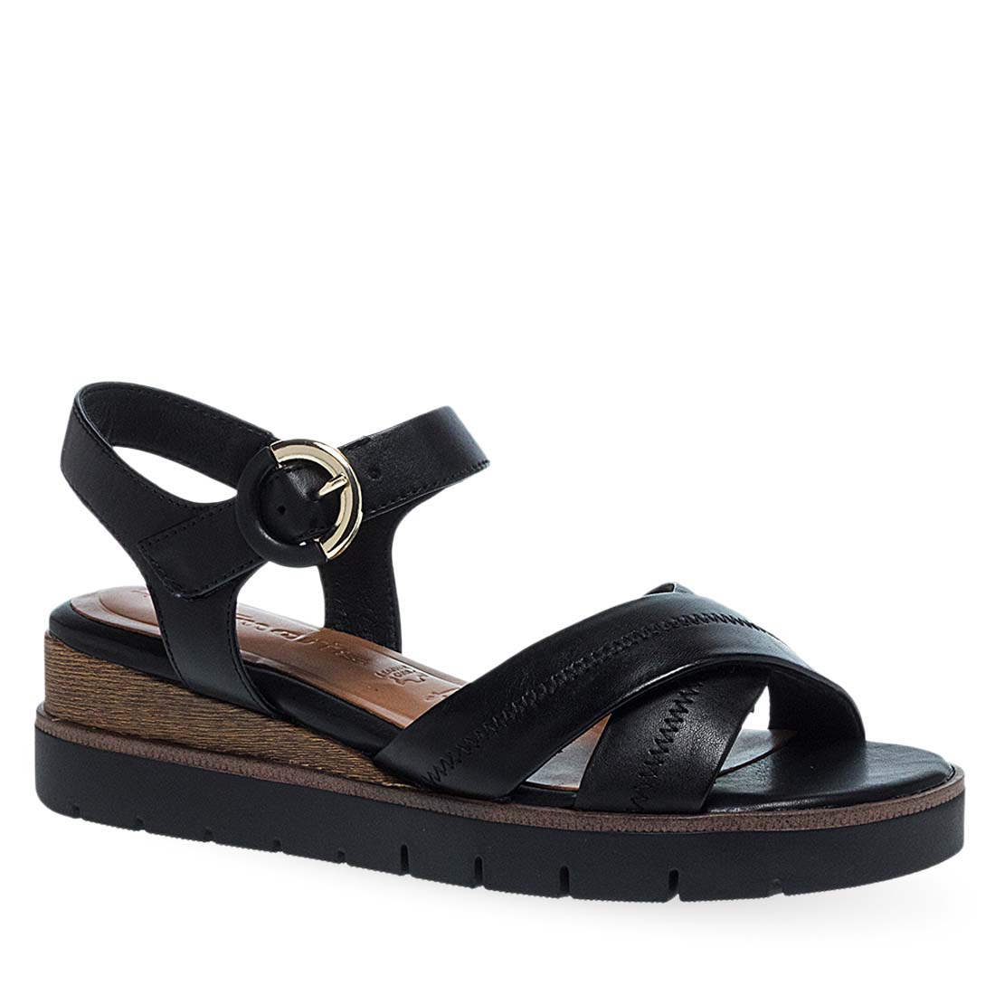 Γυναικεία Δερμάτινα Comfort Πέδιλα Tamaris 1-28202-42 003