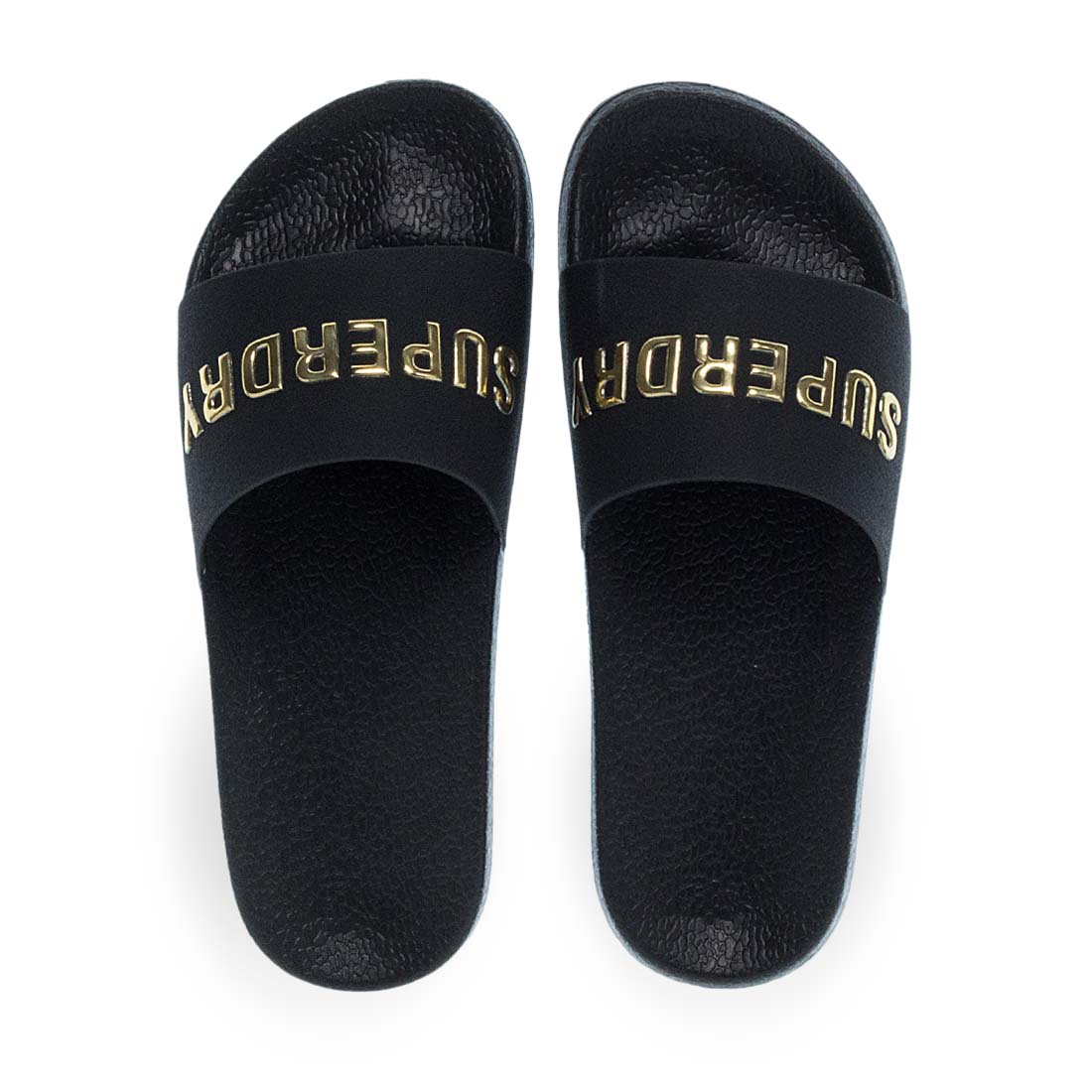 Ανδρικές Σαγιονάρες Θαλάσσης Με Φάσα Superdry Wf310257A Black/Gold