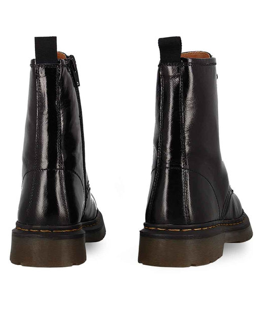 Womens Leather Ankle Boots Hosis W22-Esg4030-11-0001