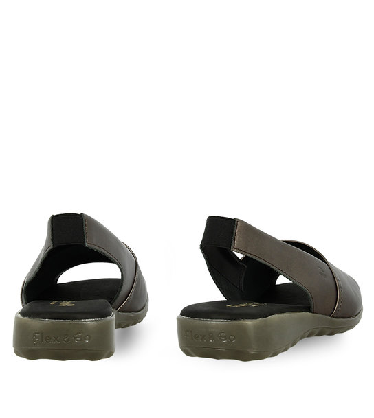 Γυναικεία Δερμάτινα Πέδιλα Comfort Flex & Go Harmony Sd0712