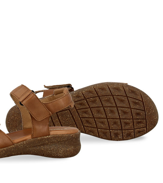 Γυναικεία Δερμάτινα Πέδιλα Comfort Flex & Go Moon Light Sd1131