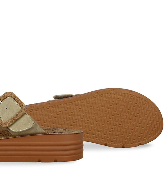 Γυναικεία Flatform Με Δύο Φάσες Parex 12727009