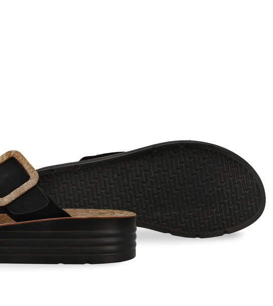 Γυναικεία Flatform Με Δύο Φάσες Parex 12727009