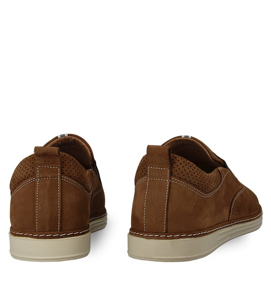 Mens Leather Slip On Parex 12927012