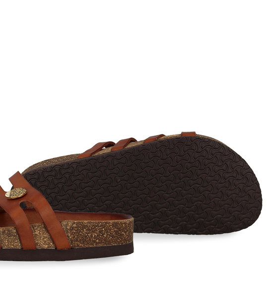 Γυναικεία Δερμάτινα Σανδάλια Parex 11527077