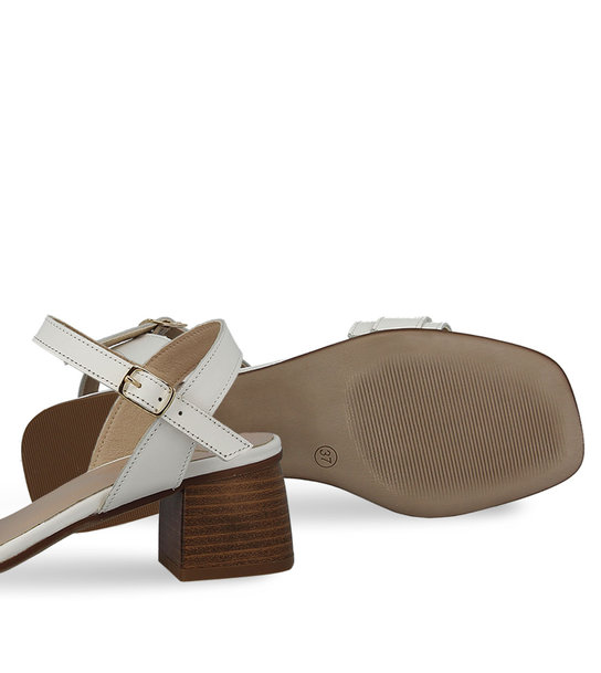 Γυναικεία Δερμάτινα Mε Τακούνι Πέδιλα Parex 11627155