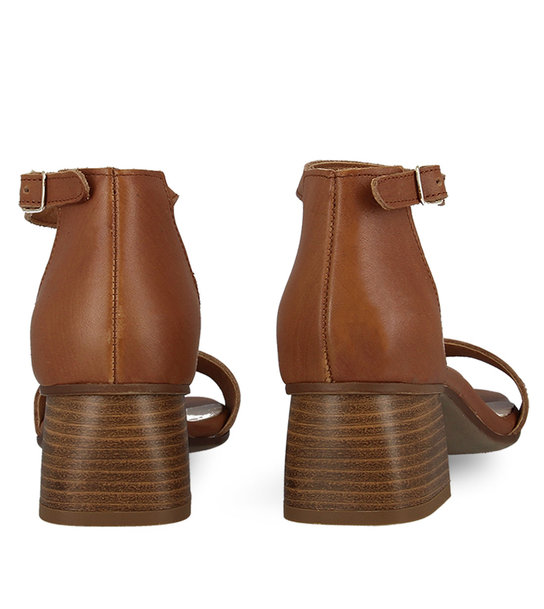 Γυναικεία Δερμάτινα Mε Τακούνι Πέδιλα Parex 11627157