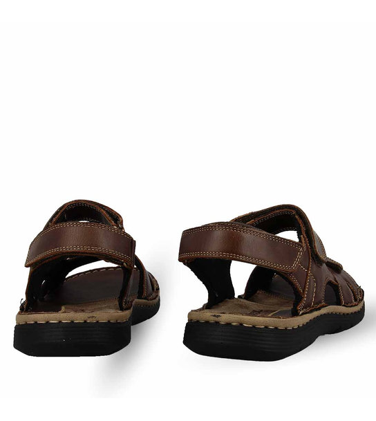Mens Leather Comfort Sandals Parex 11627177