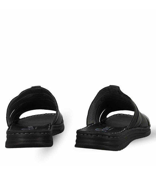 Mens Leather Comfort Mules Parex 12127061